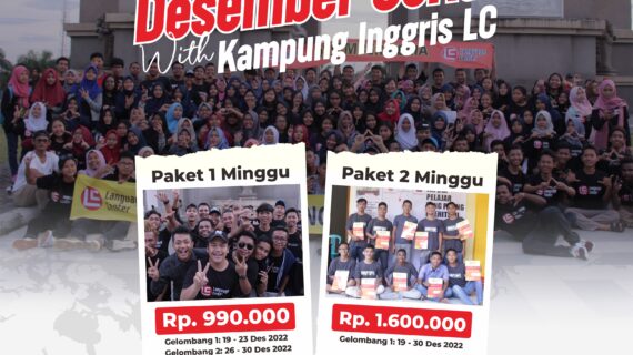 paket liburan desember di kampung inggris