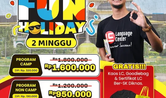 Paket Holiday Ceria Kampung Inggris LC Medan