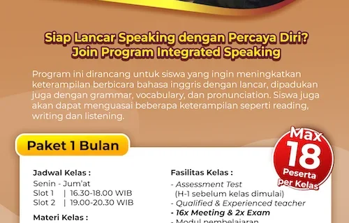 JOGJA Integrated Speaking